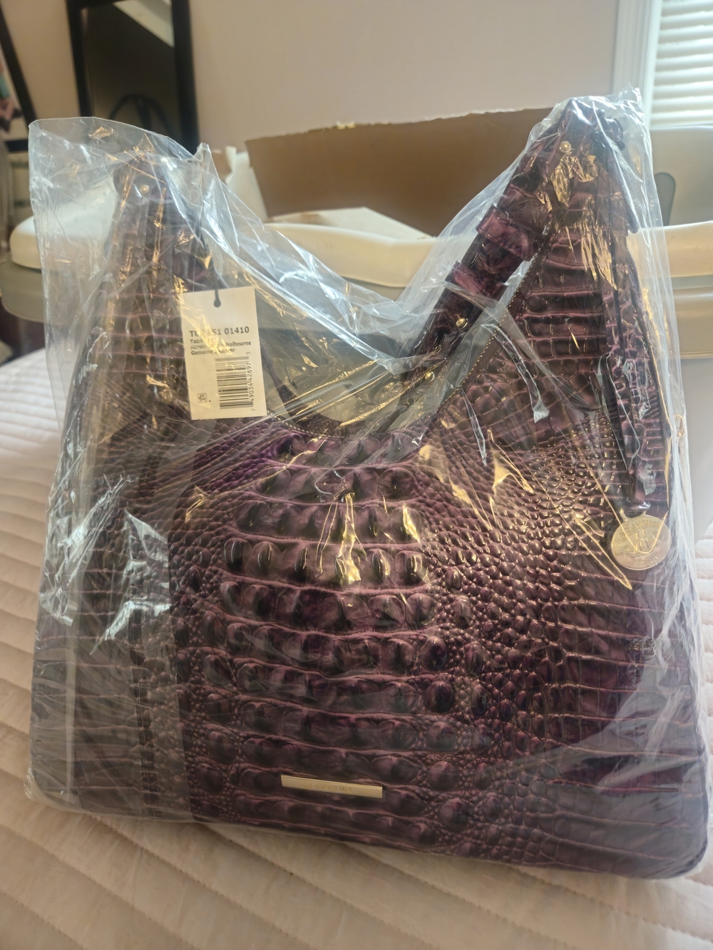 Brahmin Heroic Purple Tabitha Bag